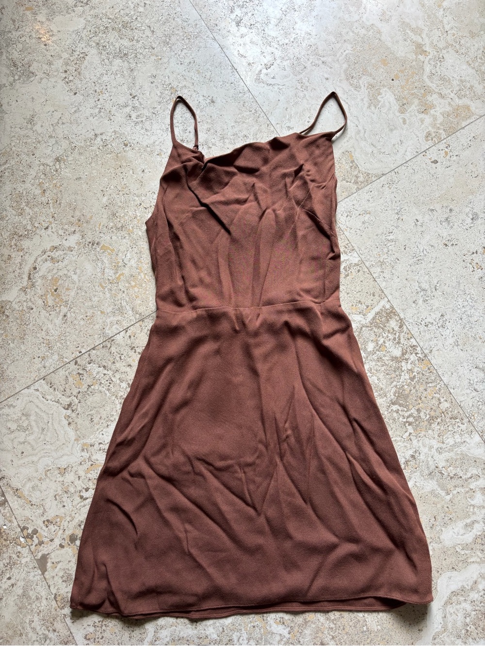 Aritzia brown Midi Dress